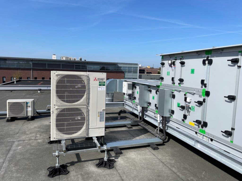 Installatie Mitsubishi Heavy Industries KXZ Systeem – Amsterdam